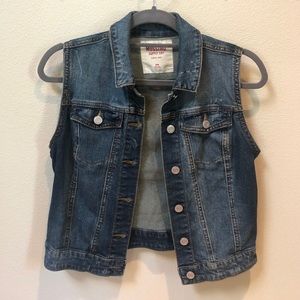 Mossimo (Target) Stretchy Denim Vest